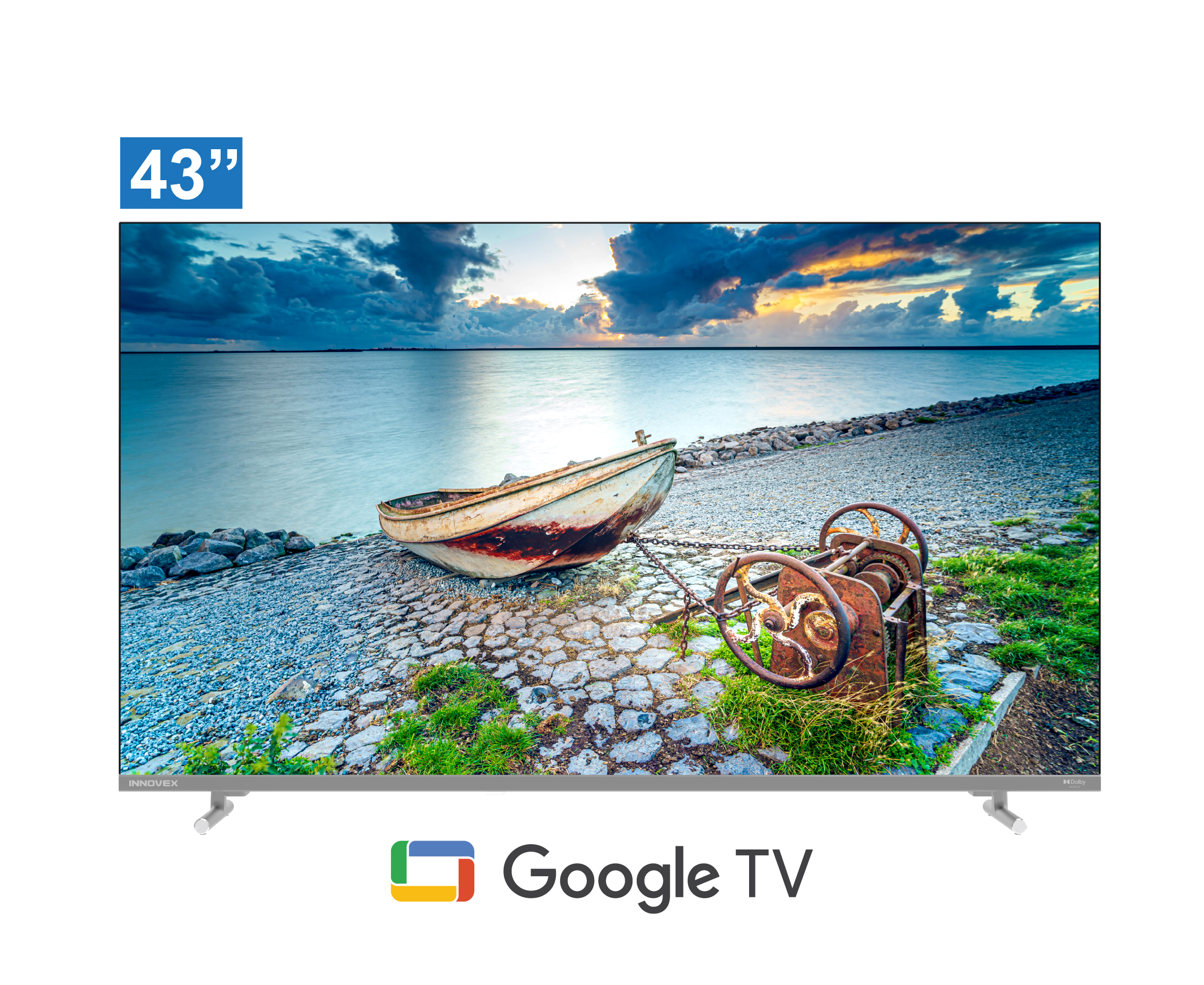 43 4K Google QLED TV