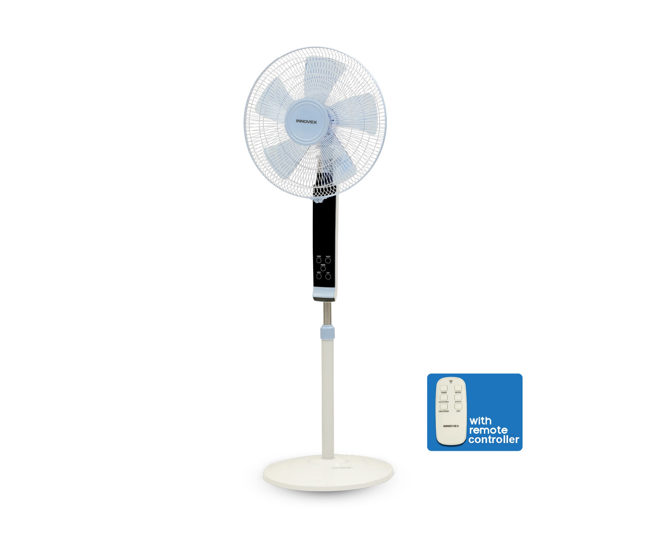 Stand Fan With Remote 16"